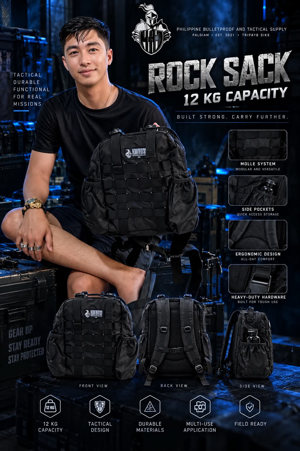 Rock Sack Bag