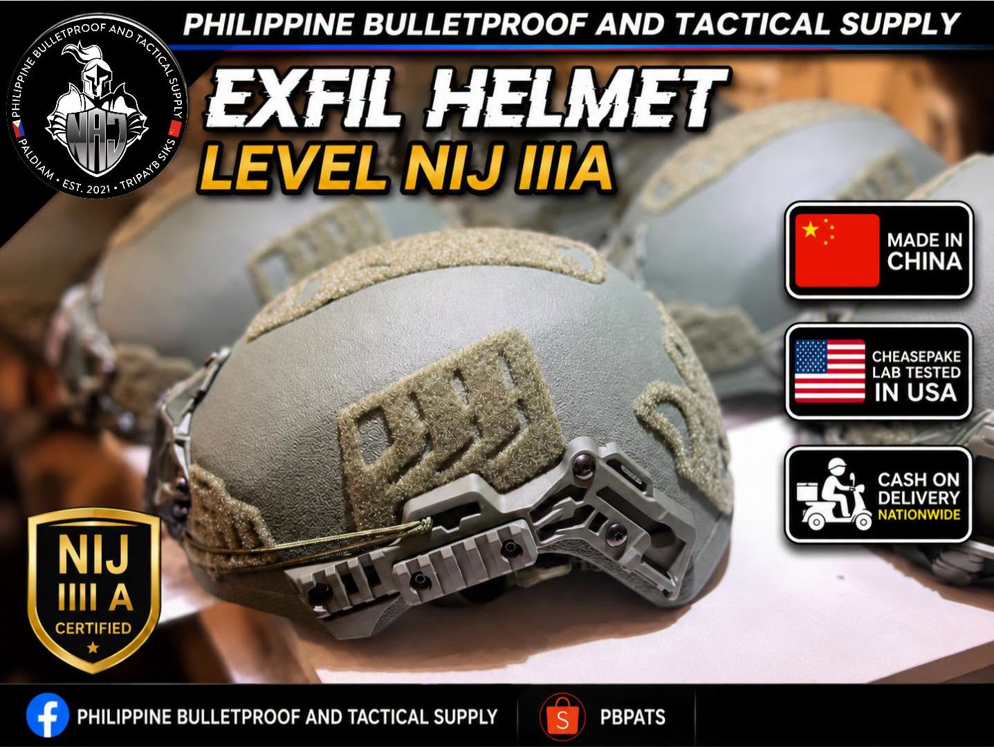 Exfil Helmet Generation 3.5
