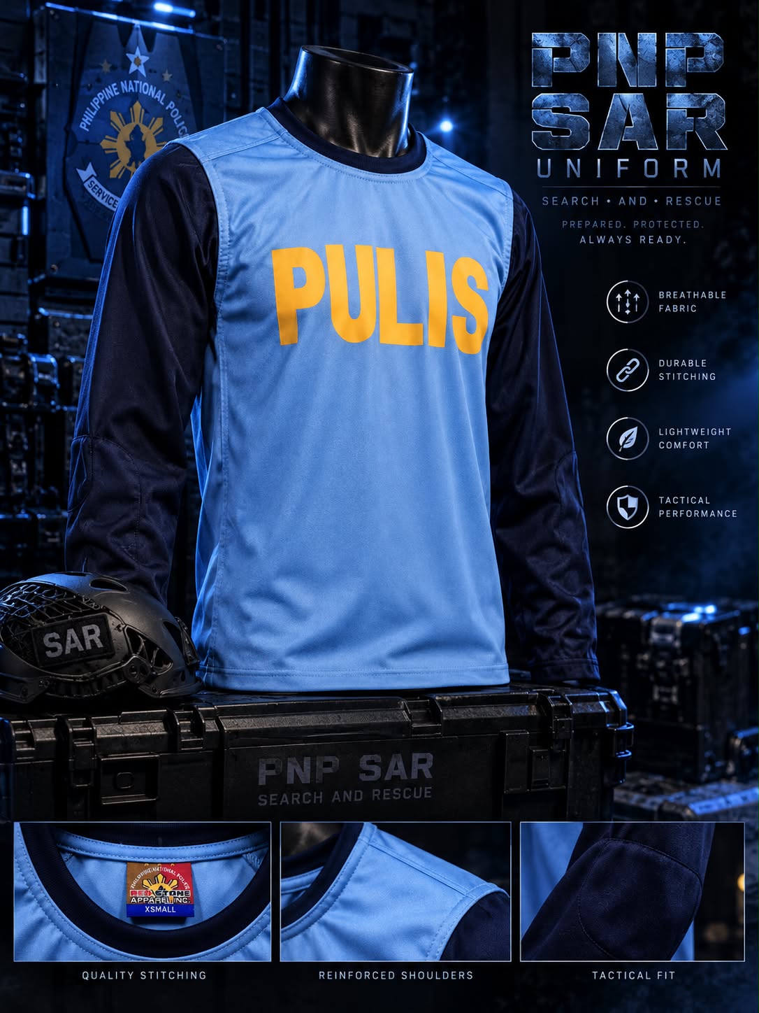 PNP SAR Uniform