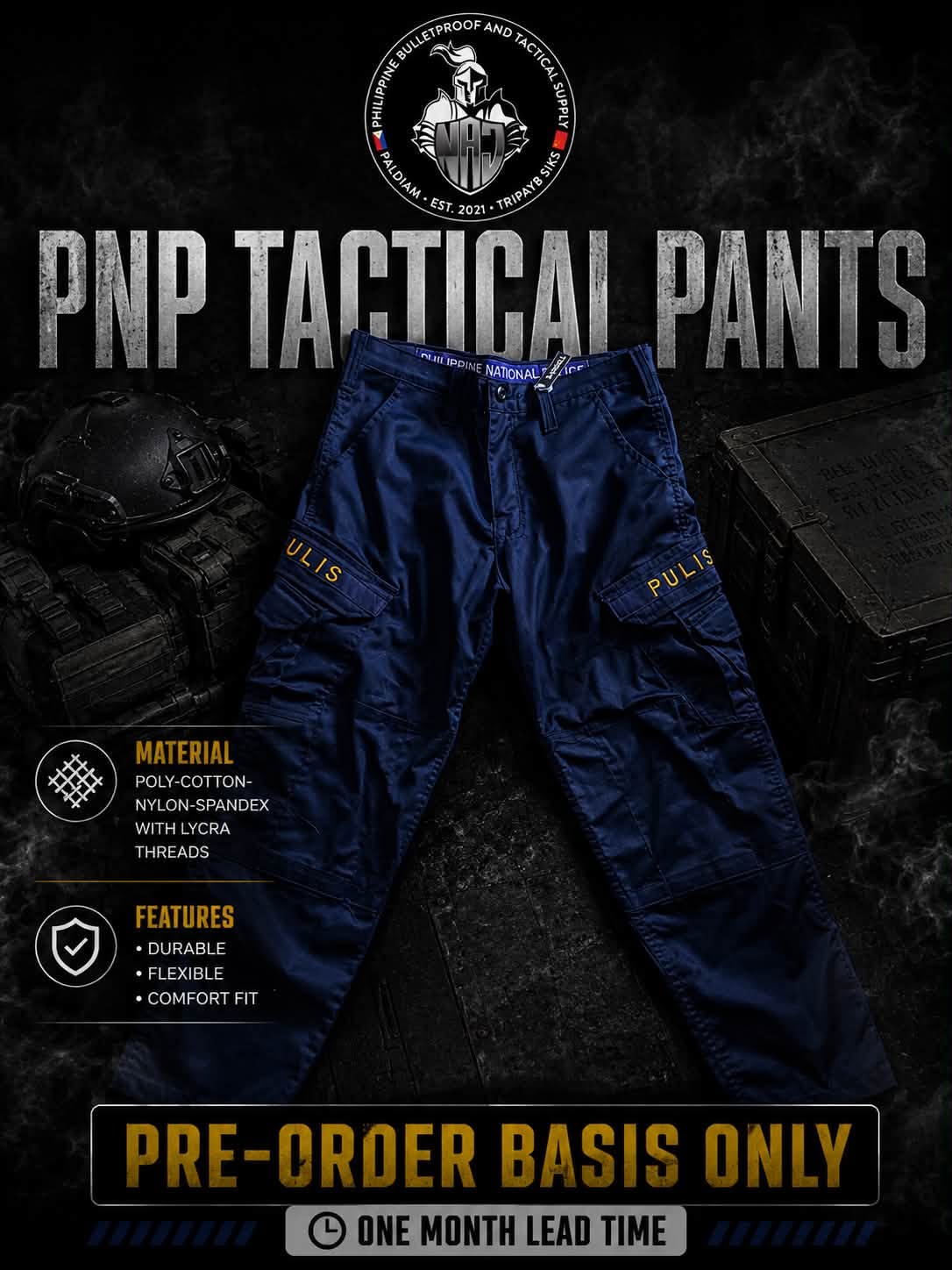 PNP Tactical Pants-Lycra
